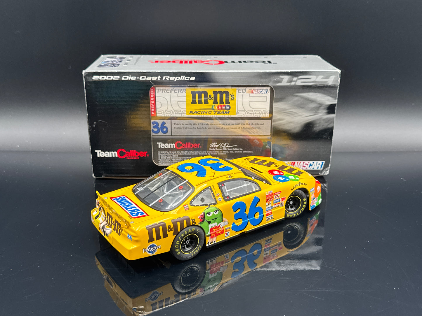 Ken Schrader #36 M and Ms 2002 Pontiac