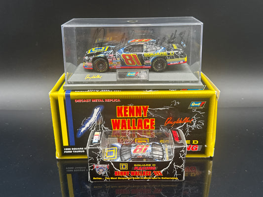 Kenny Wallace 1:43 / 1:64 Scale Lot - 1 Autographed