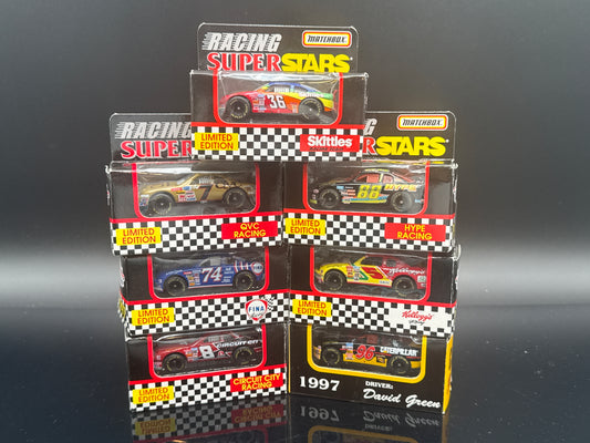 Matchbox Racing Superstars 1997 1:64 Scale Lot