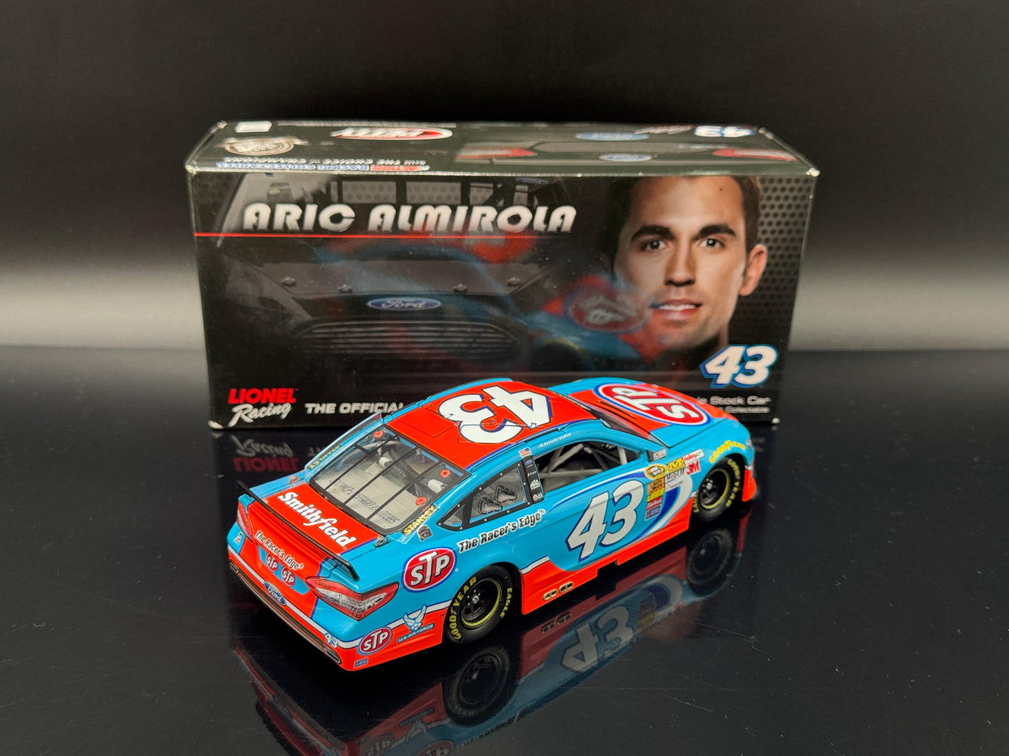 Aric Almirola #43 STP 2014 Fusion