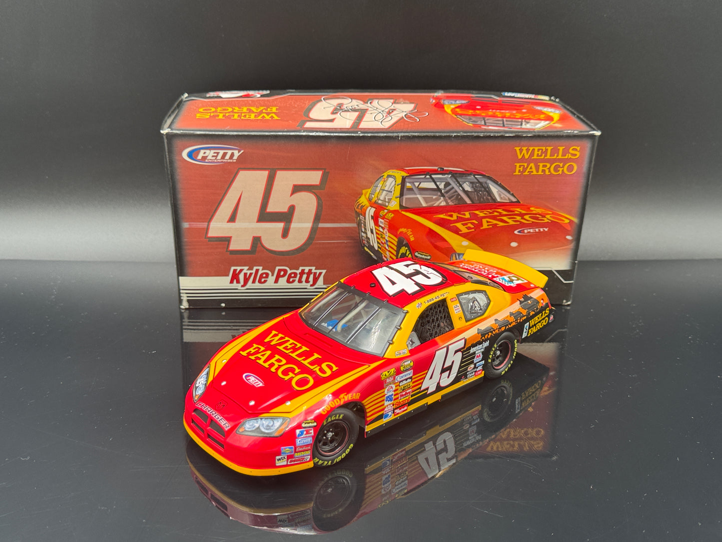 Kyle Petty #45 Wells Fargo 2007 Charger