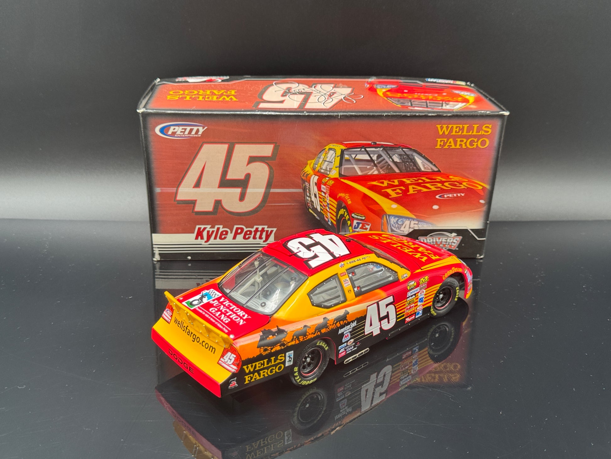 Kyle Petty #45 Wells Fargo 2007 Charger
