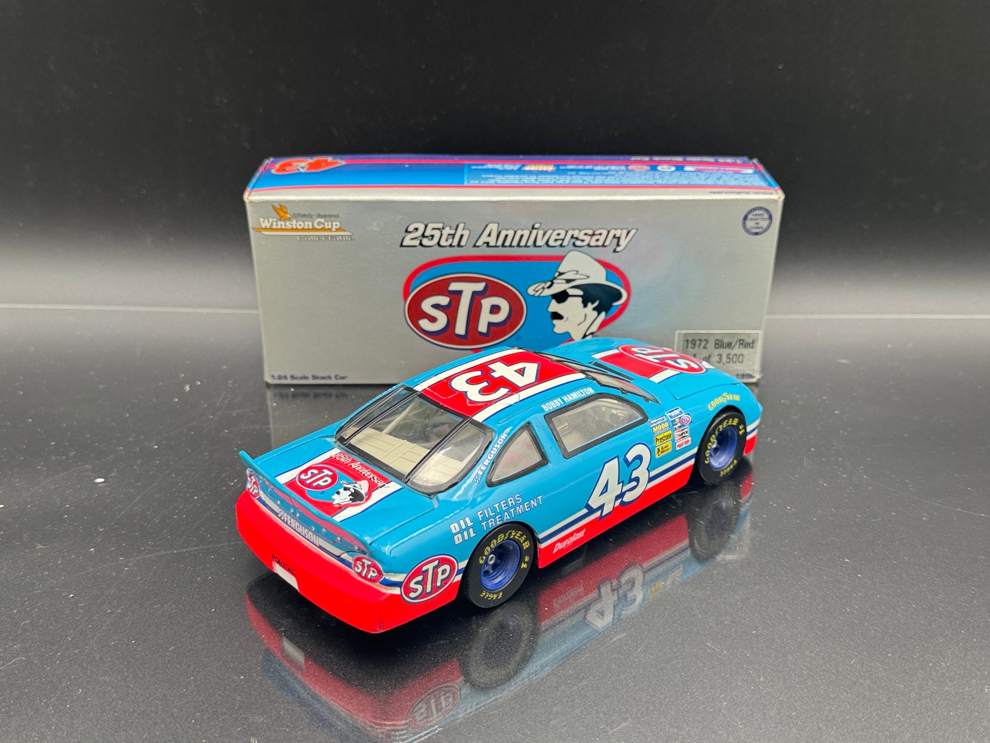 Bobby Hamilton #43 STP 1972 Blue/Red