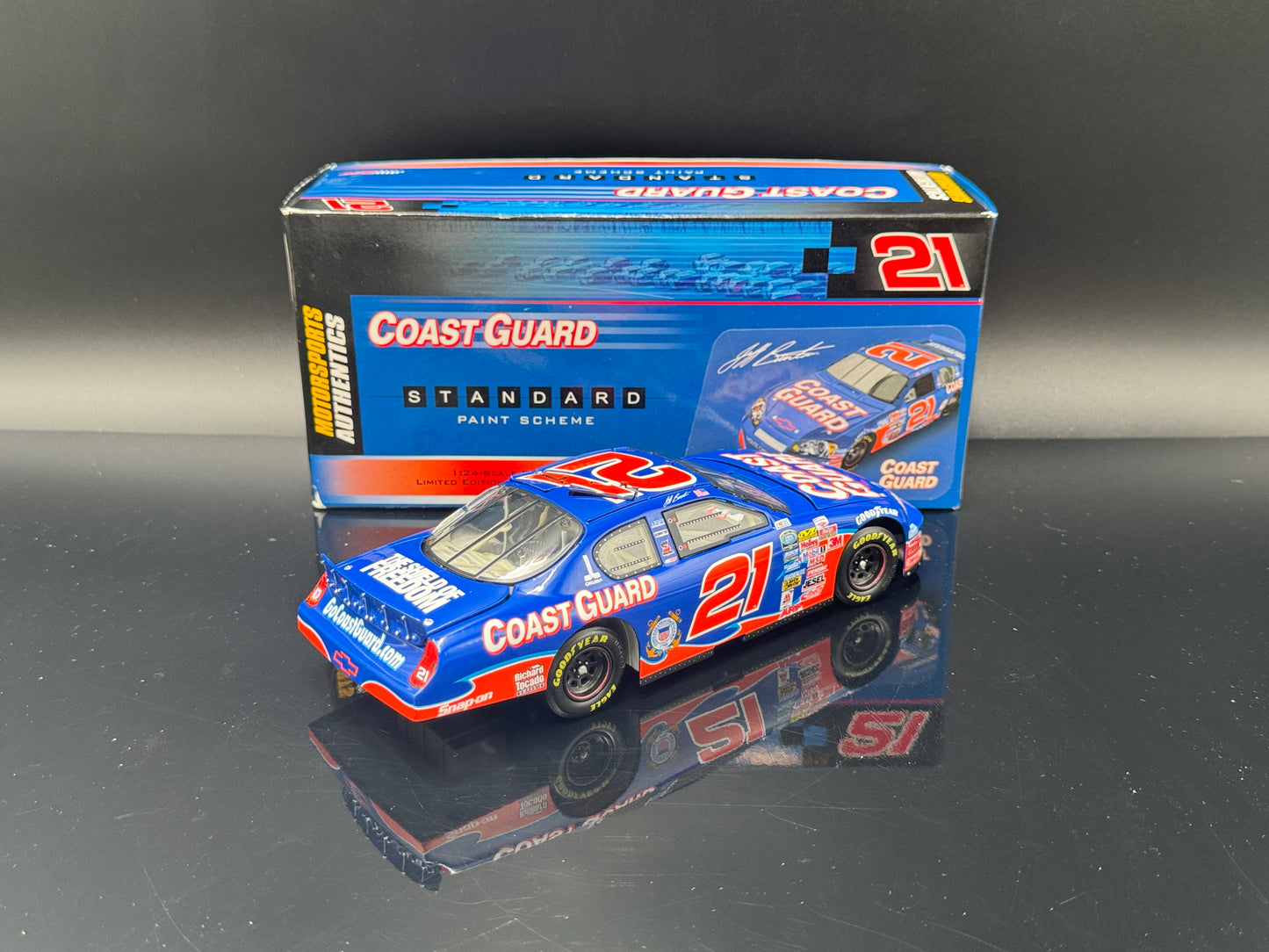 Jeff Burton #21 U.S. Coast Guard 2006 Monte Carlo