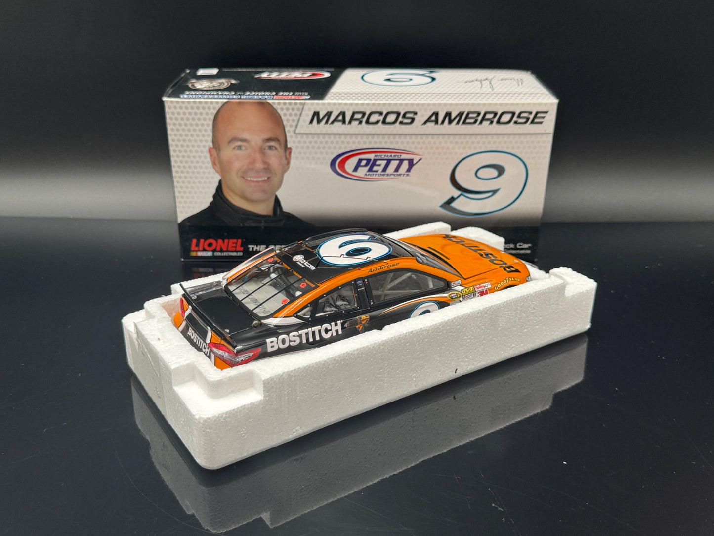 Marcos Ambrose #9 Bostitch 2013 Fusion