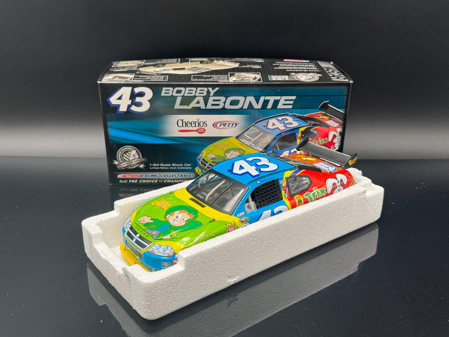 Bobby Labonte #43 General Mills Equity Characters 2008 Charger