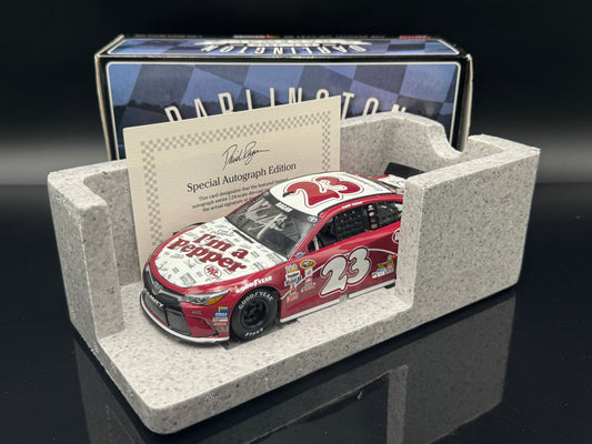 David Ragan #23 Dr Pepper Darlington 2016 Camry Autographed