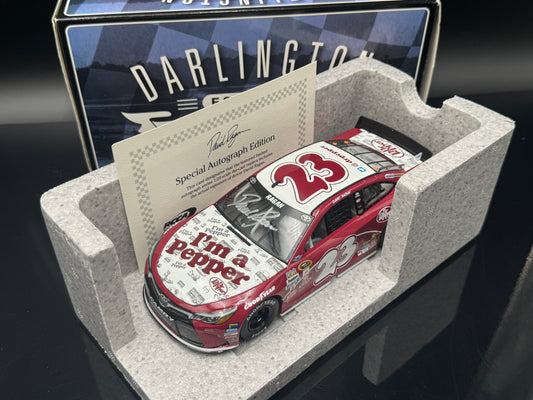 David Ragan #23 Dr Pepper Darlington 2016 Camry Autographed