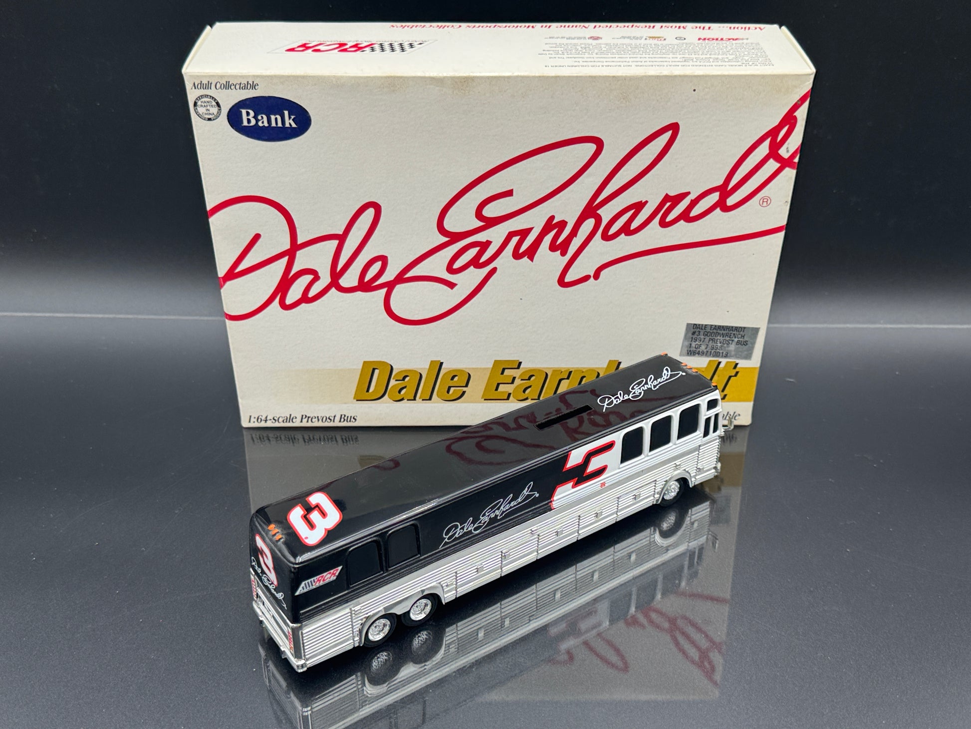DALE EARNHARDT #3 GOODWRENCH 1997 PREVOST BUS