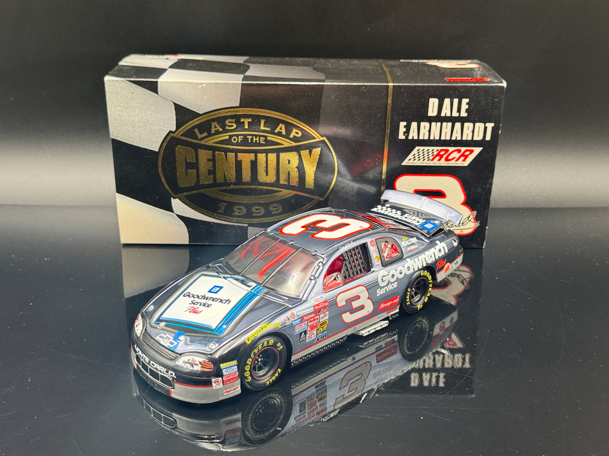 Dale Earnhardt #3 GM Goodwrench Service Plus/Sign 1999 Monte Carlo Last Lap of the Century • Production Quantity of 15,504