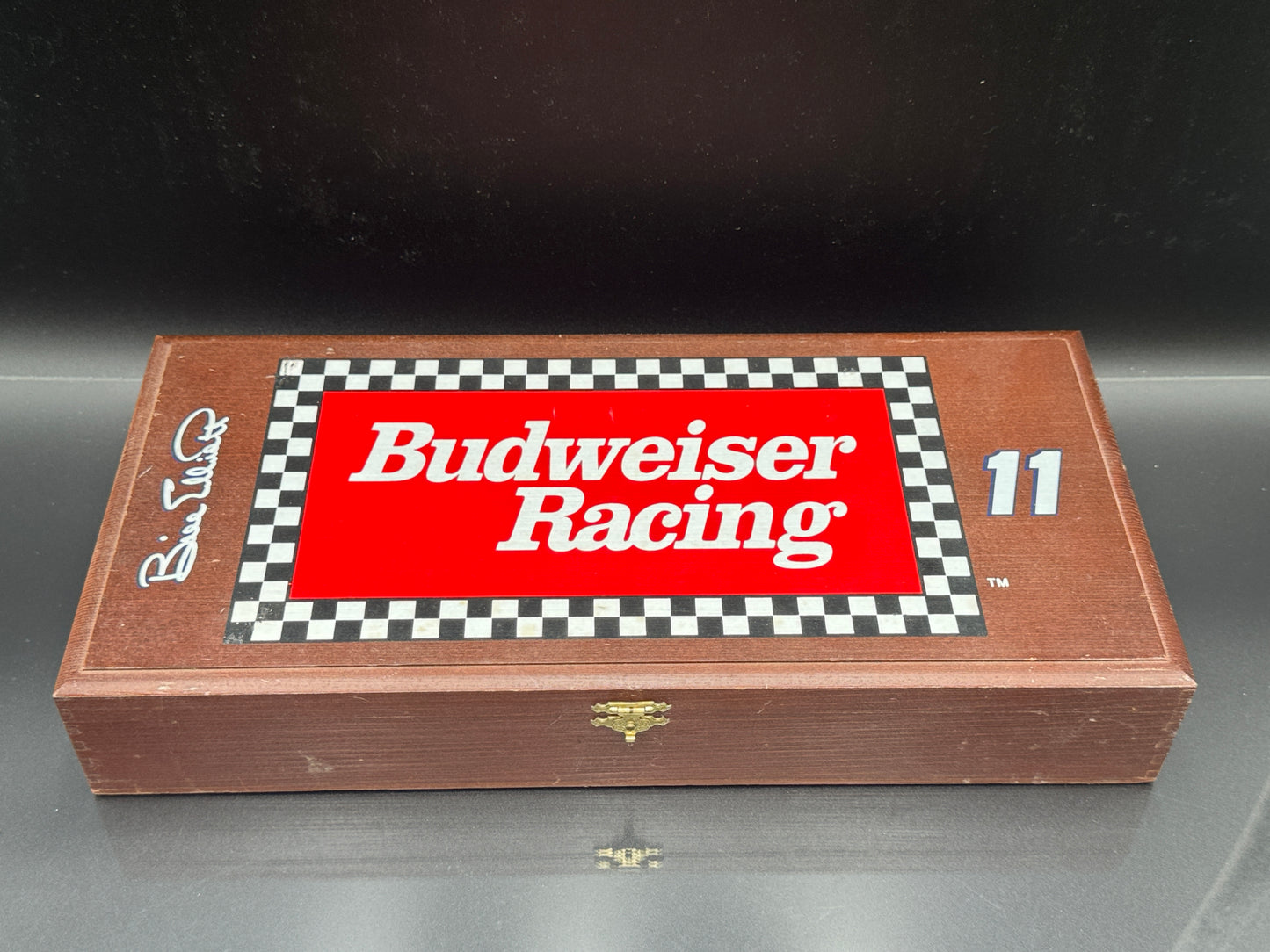 Bill Elliott #11 Hauler/2 Car Set in Wooden Case