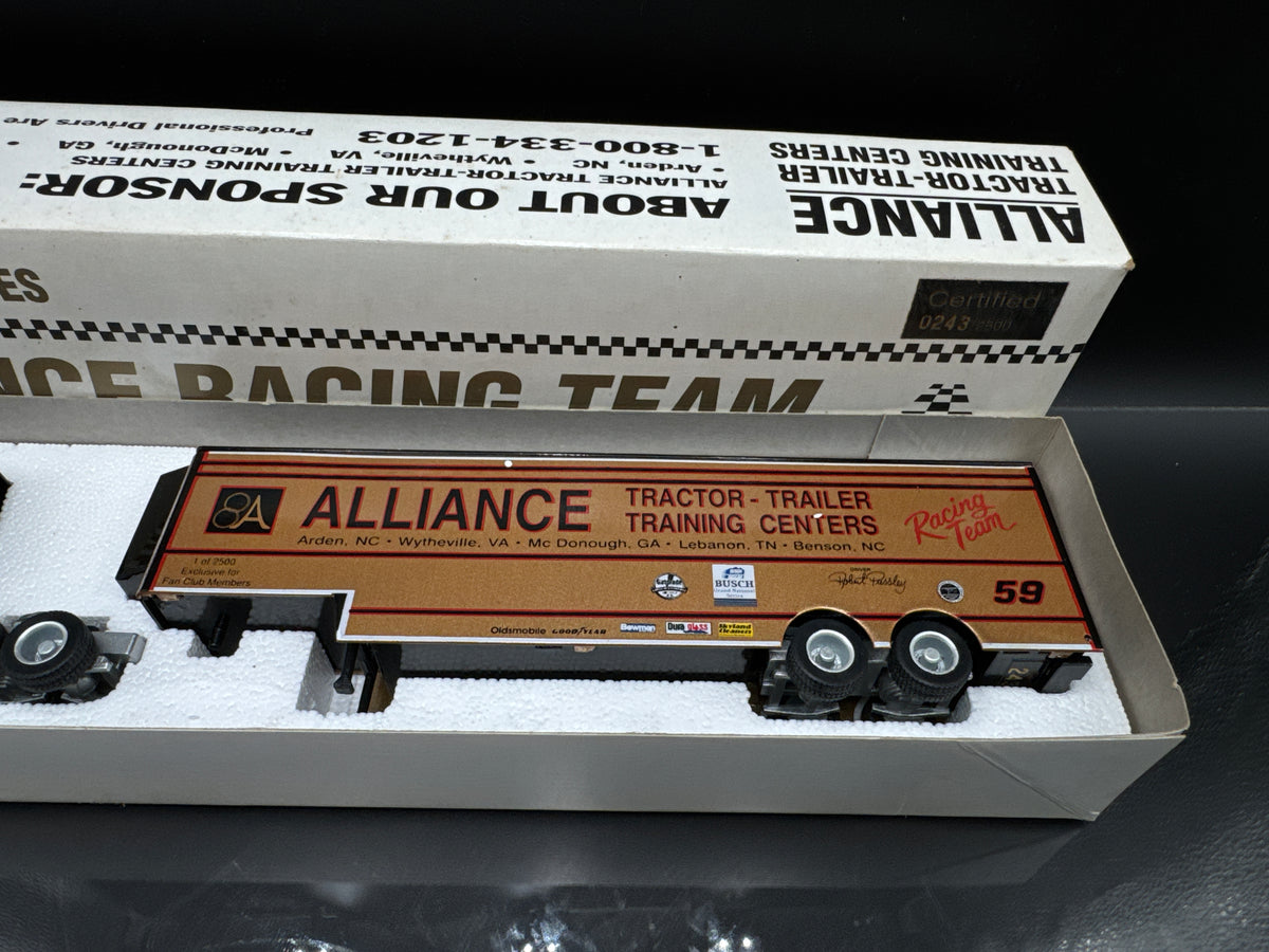 Robert Pressley Alliance Team Hauler