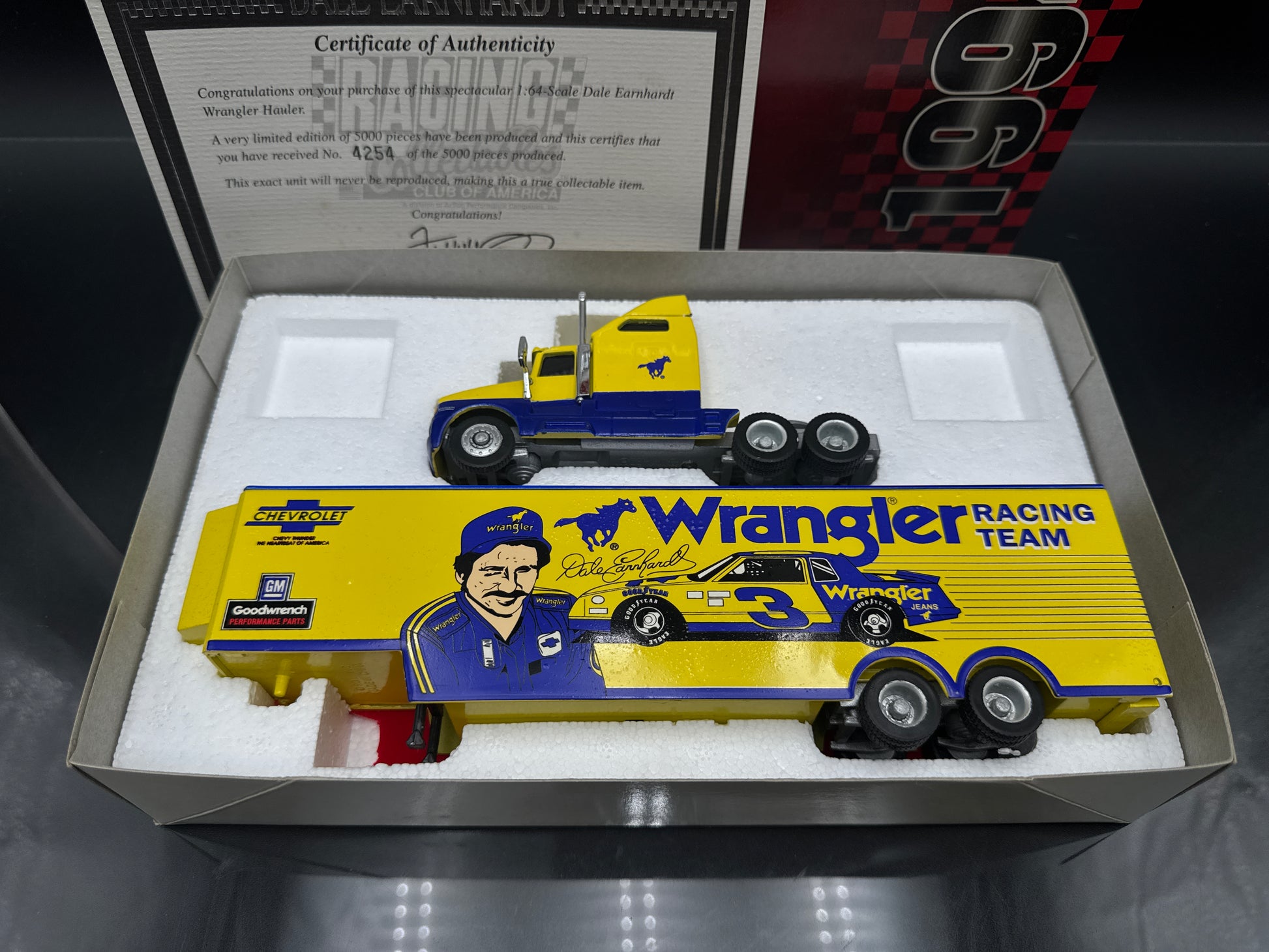 Dale Earnhardt Wrangler Race Team Hauler