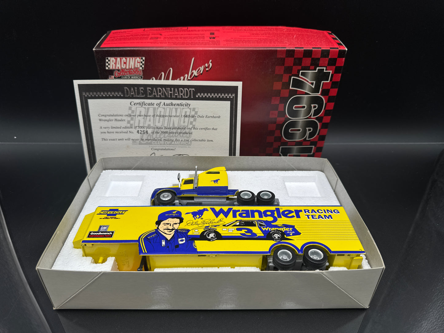 Dale Earnhardt Wrangler Race Team Hauler