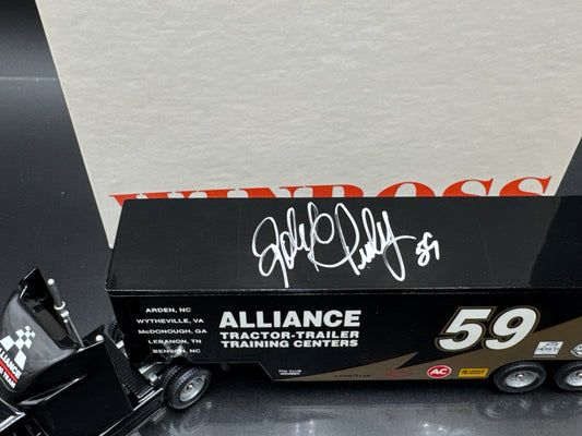 Robert Pressley Alliance Team Hauler Autographed