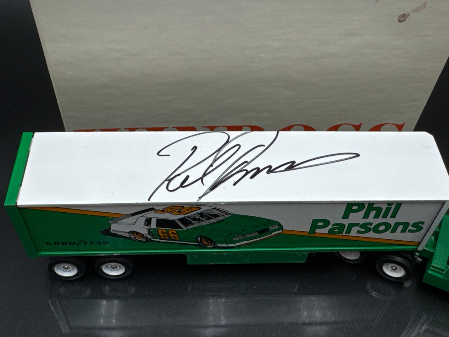 Phil Parsons Team Hauler Autographed