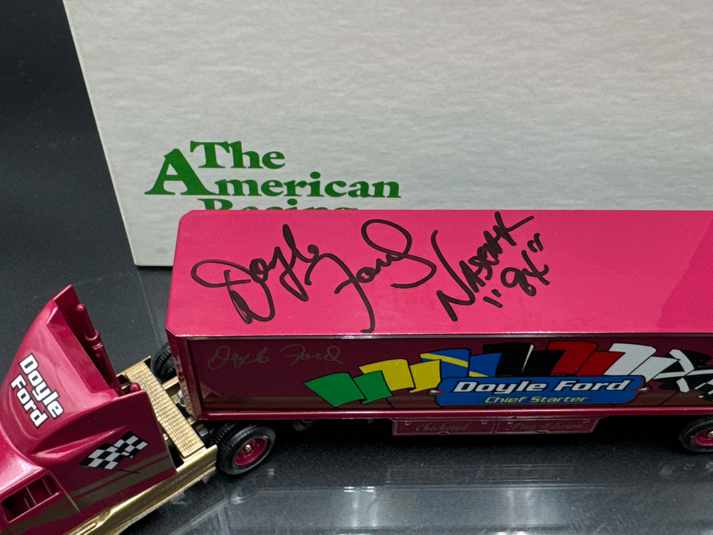 Doyle Ford Chief Starter Team Hauler Autographed