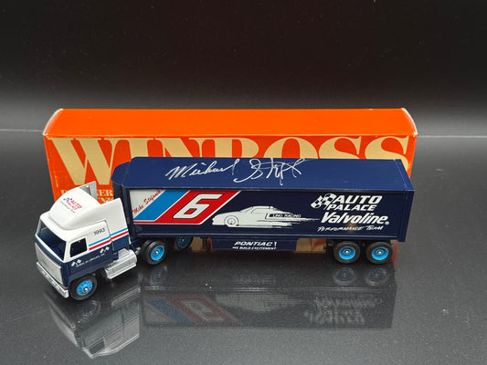 Mike Stefanik Valvoline Team Hauler Autographed
