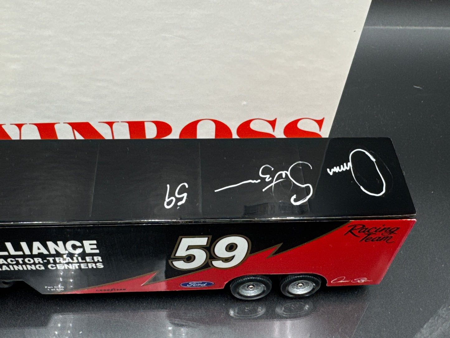 Danny Sterzaski Alliance Team Hauler Autographed &&&&&&& check name