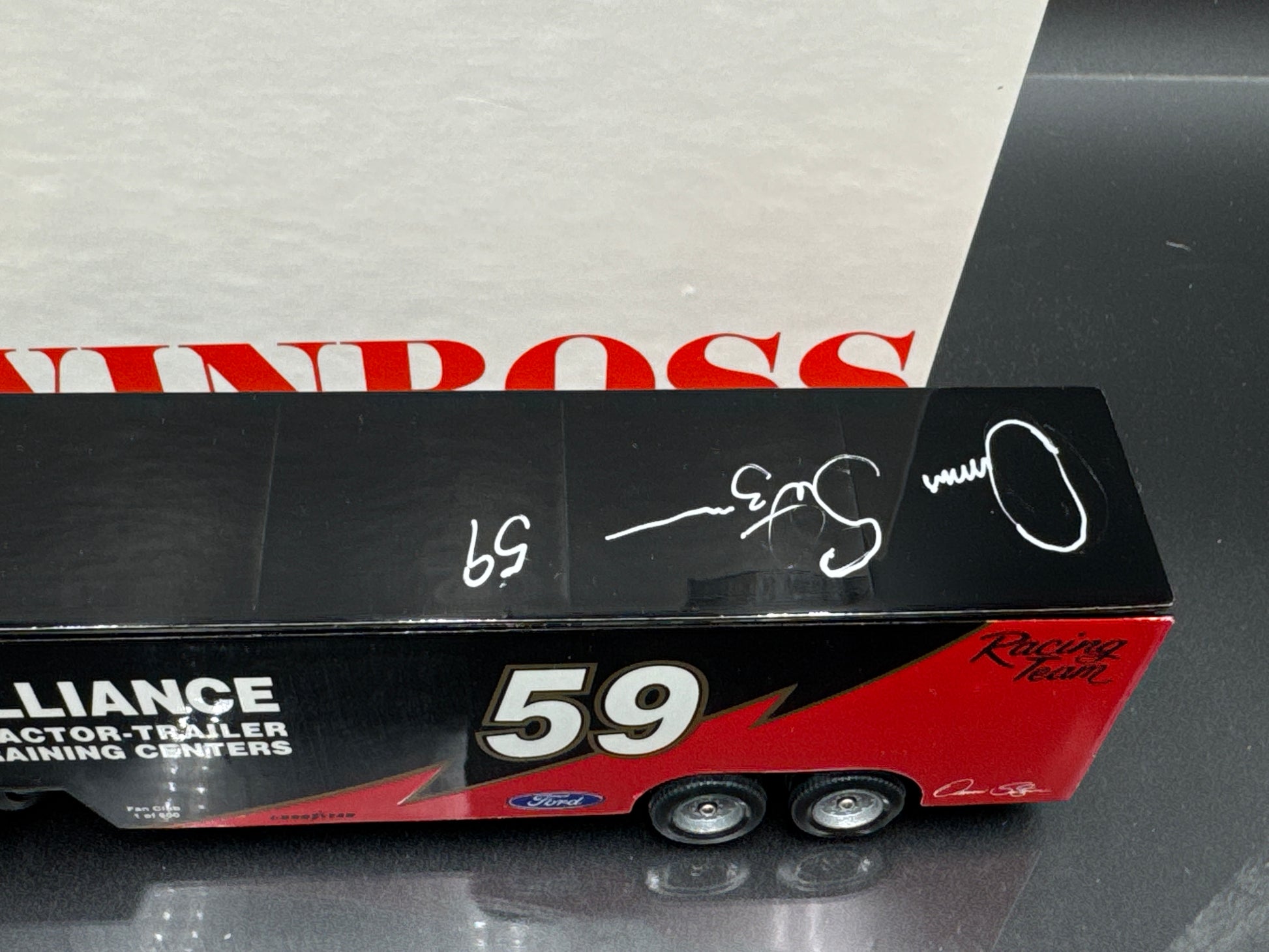 Danny Sterzaski Alliance Team Hauler Autographed &&&&&&& check name