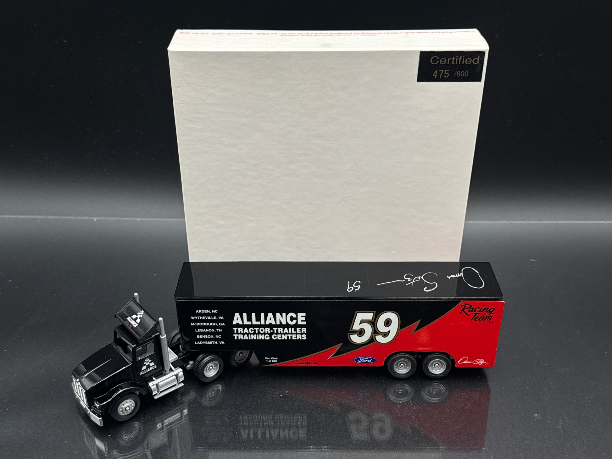 Danny Sterzaski Alliance Team Hauler Autographed &&&&&&& check name