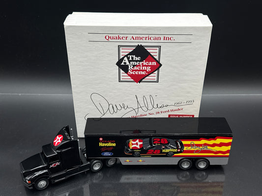 Davey Allison Texaco Halvoline Team Hauler