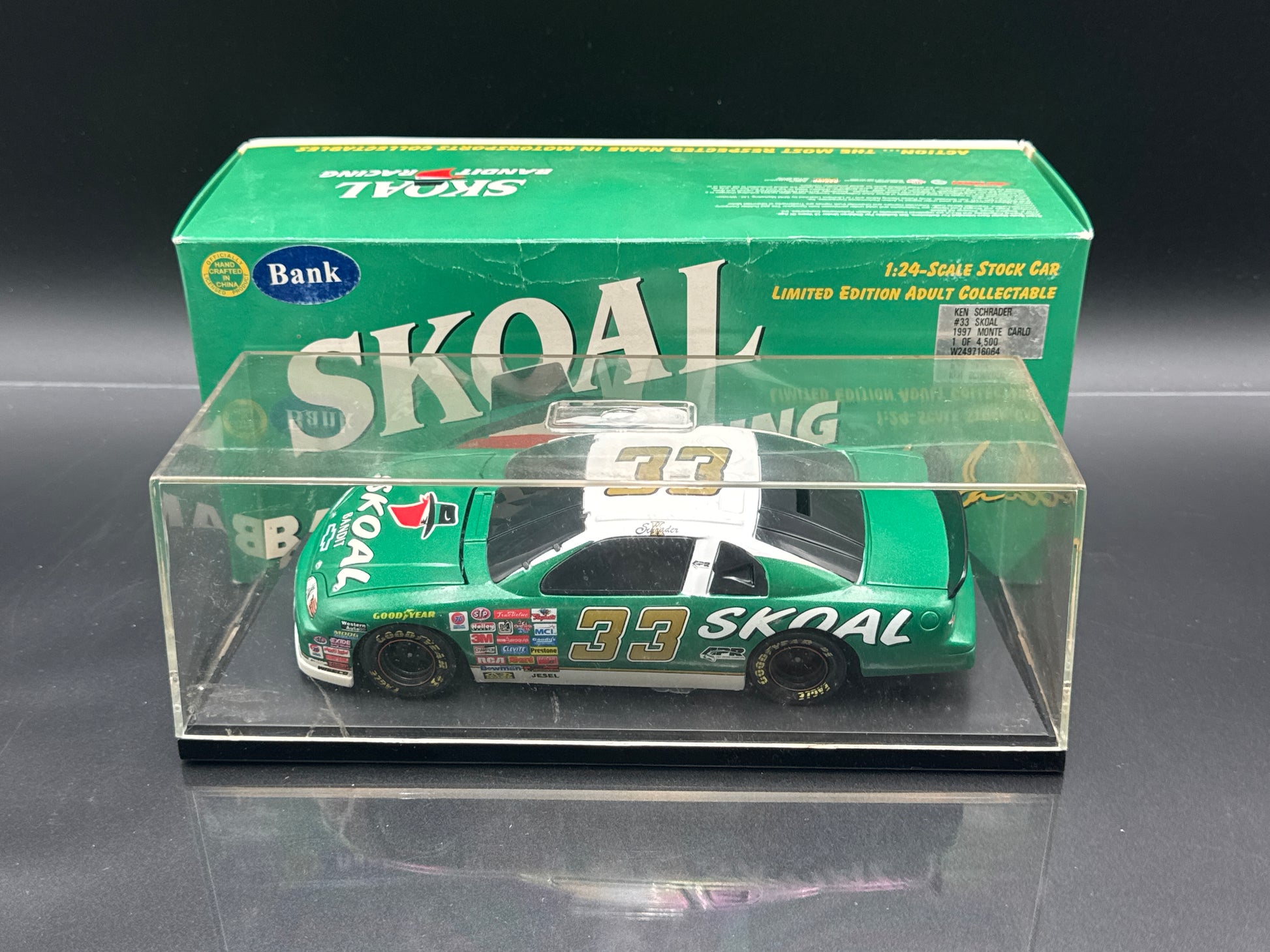 KEN SCHRADER #33 SKOAL 1997 MONTE CARLO