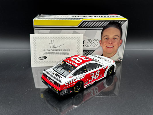 John Hunter Nemechek #38 Citgard 2020 Mustang Autographed