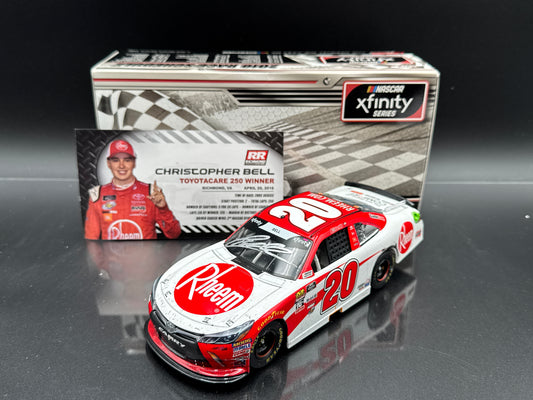 Christopher Bell #20 Rheem Richmond Win 2018 Camry