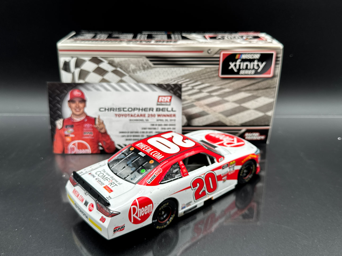 Christopher Bell #20 Rheem Richmond Win 2018 Camry