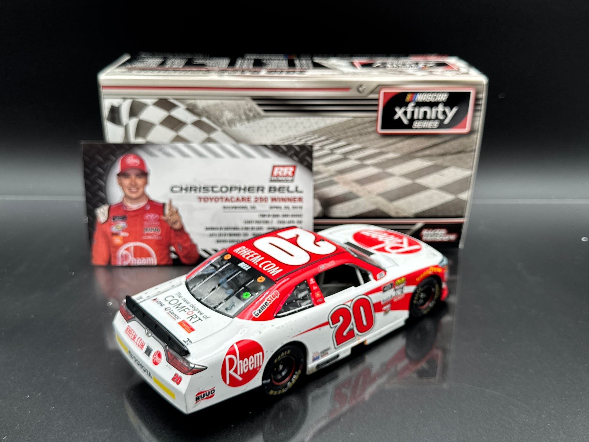 Christopher Bell #20 Rheem Richmond Win 2018 Camry
