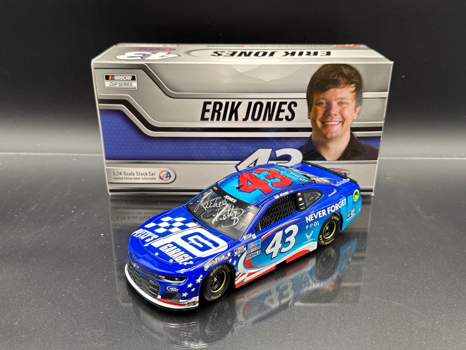 ERIK JONES #43 Petty's Garage 9/11 Tribute 2021 Camaro ZL1