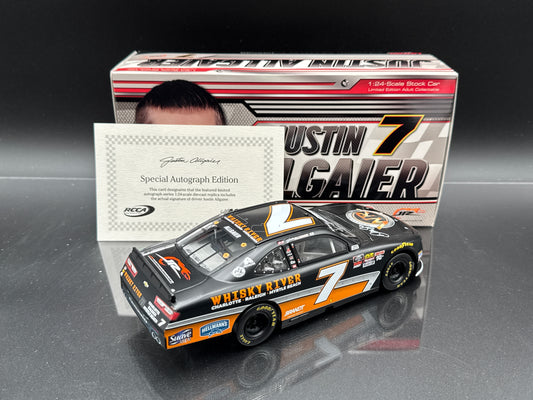 Justin Allgaier #7 Whiskey River Autographed 2018 Camaro