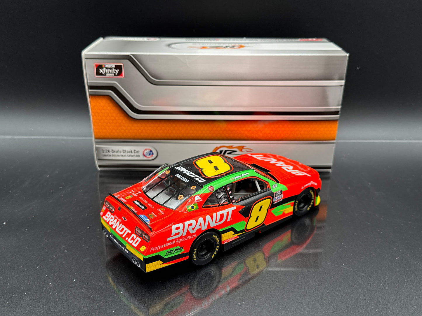 MIGUEL PALUDO #8 Brandt 2021 Camaro Autographed