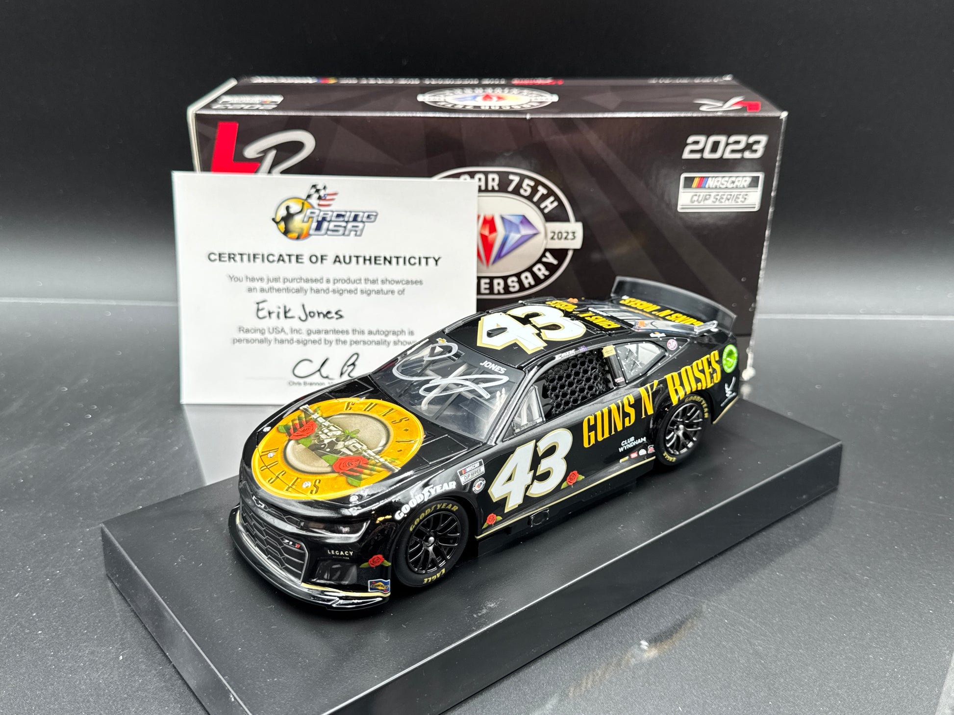 ERIK JONES #43 Guns N Roses 2023 Camaro ZL1
