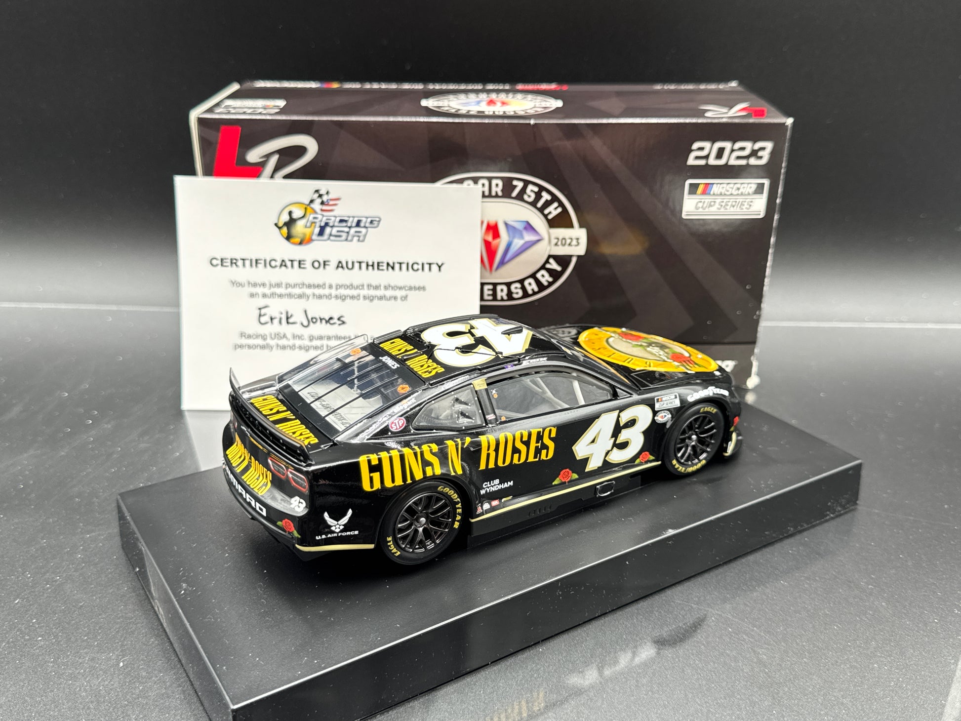 ERIK JONES #43 Guns N Roses 2023 Camaro ZL1