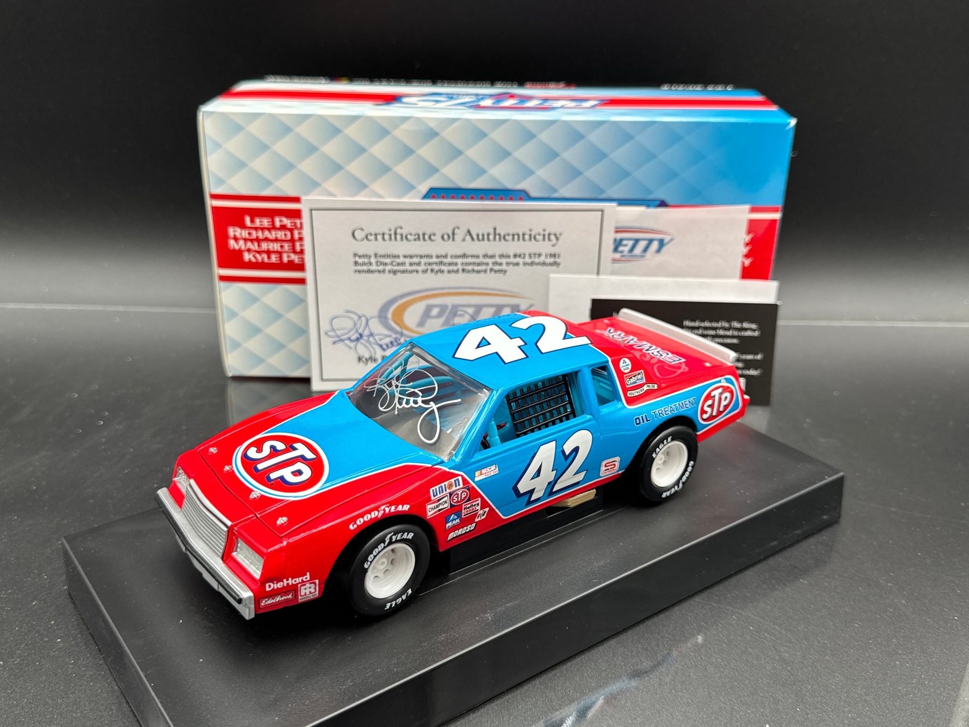 KYLE PETTY #42 STP 1981 Buick