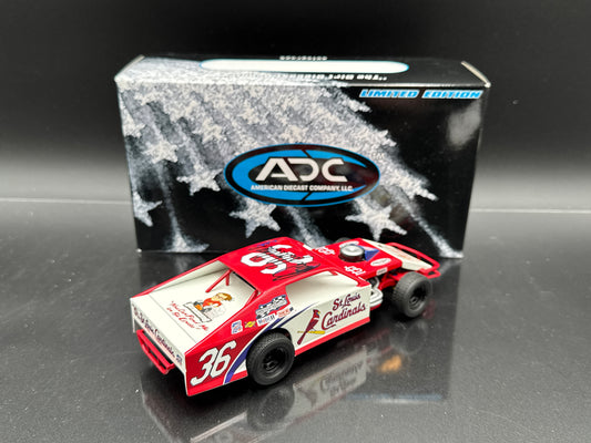 Kenny Wallace #36 St Louis Cardinals Late Model Autographed
