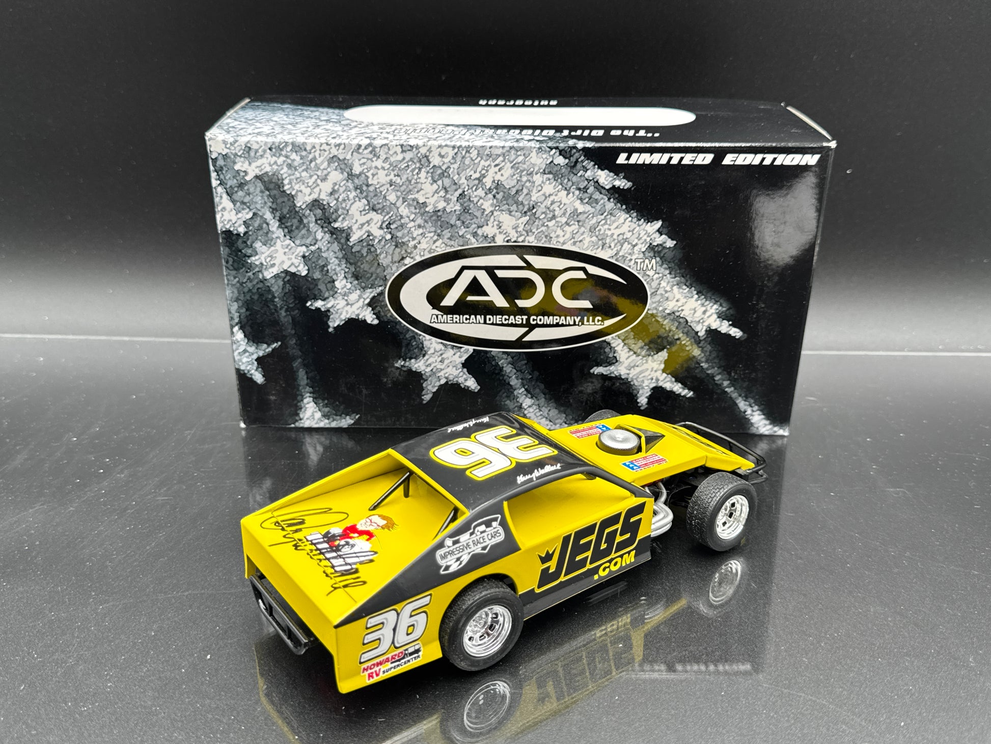 Kenny Wallace JEGS.com Late Model Autographed