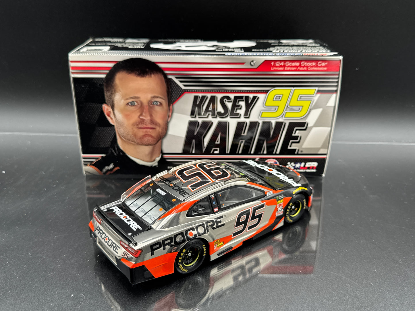 Kasey Kahner. #95 Procore 2018 Camaro ZL1 Color Chrome