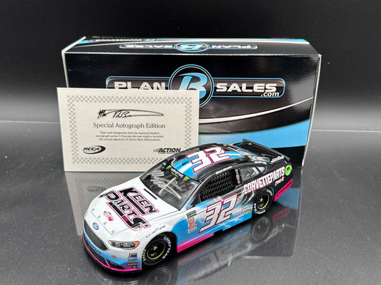 Matt Dibenedetto #32 Keen Parts Darlington 2018 Fusion Autographed