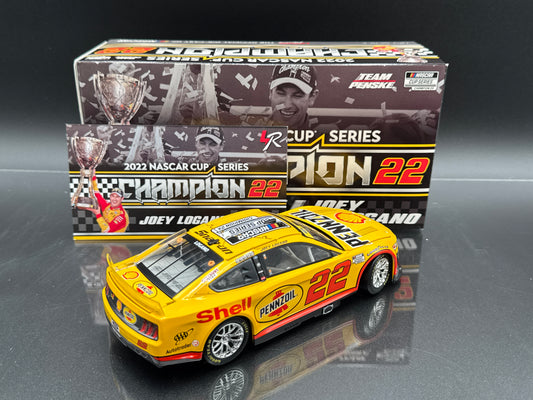 JOEY LOGANO 2022 Mustang S • #22 Shell-Pennzoil Champion