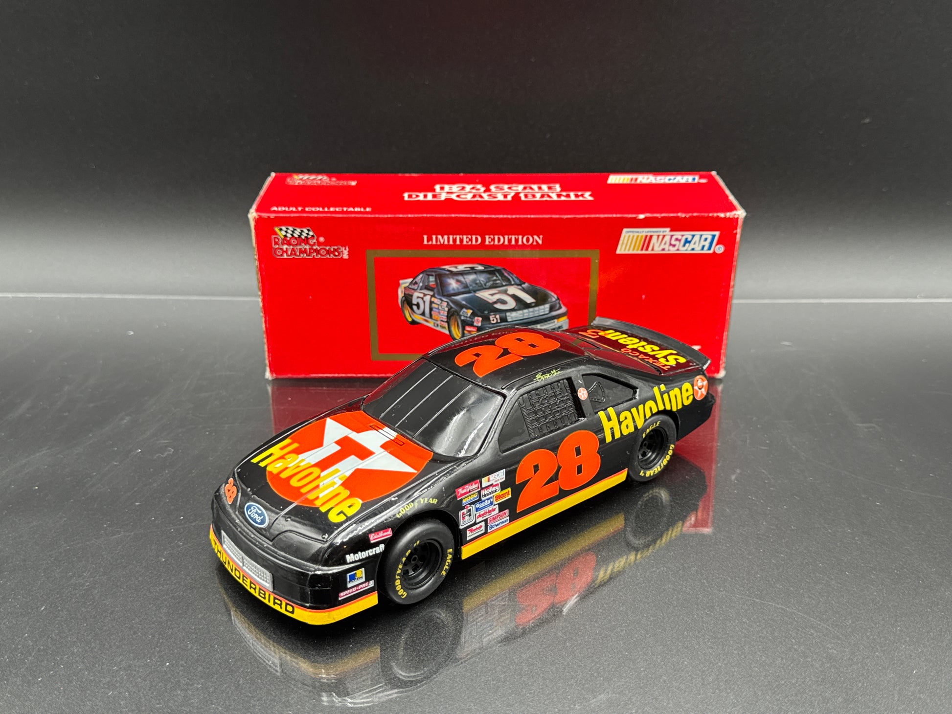Ernie Irvan #28 Havoline Bank