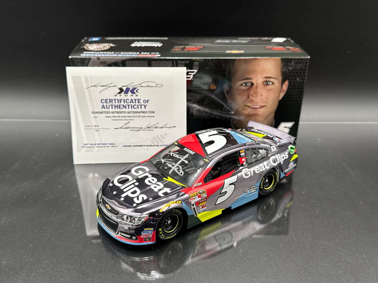 Kasey Kahne #5 Great Clips 2014 SS Color Chrome