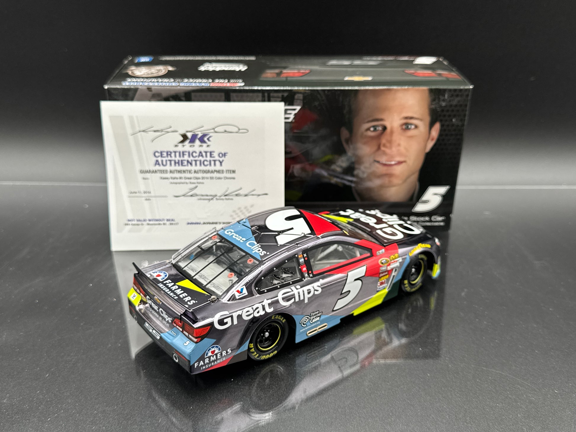 Kasey Kahne #5 Great Clips 2014 SS Color Chrome