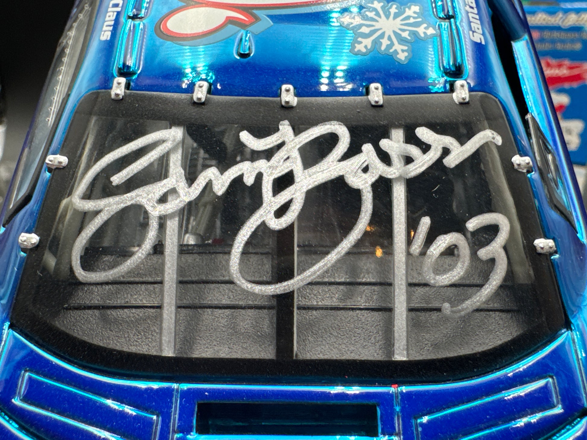Sam Bass 03 Happy Holidays Autographed
