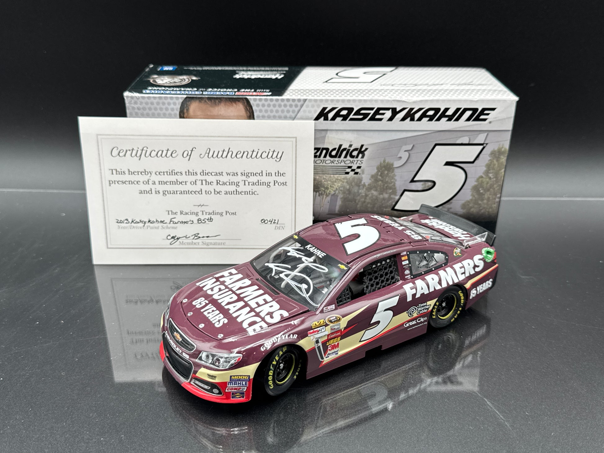 Kasey Kahne #5 Farmers Insurance 85th Anniversary 2013 SS
