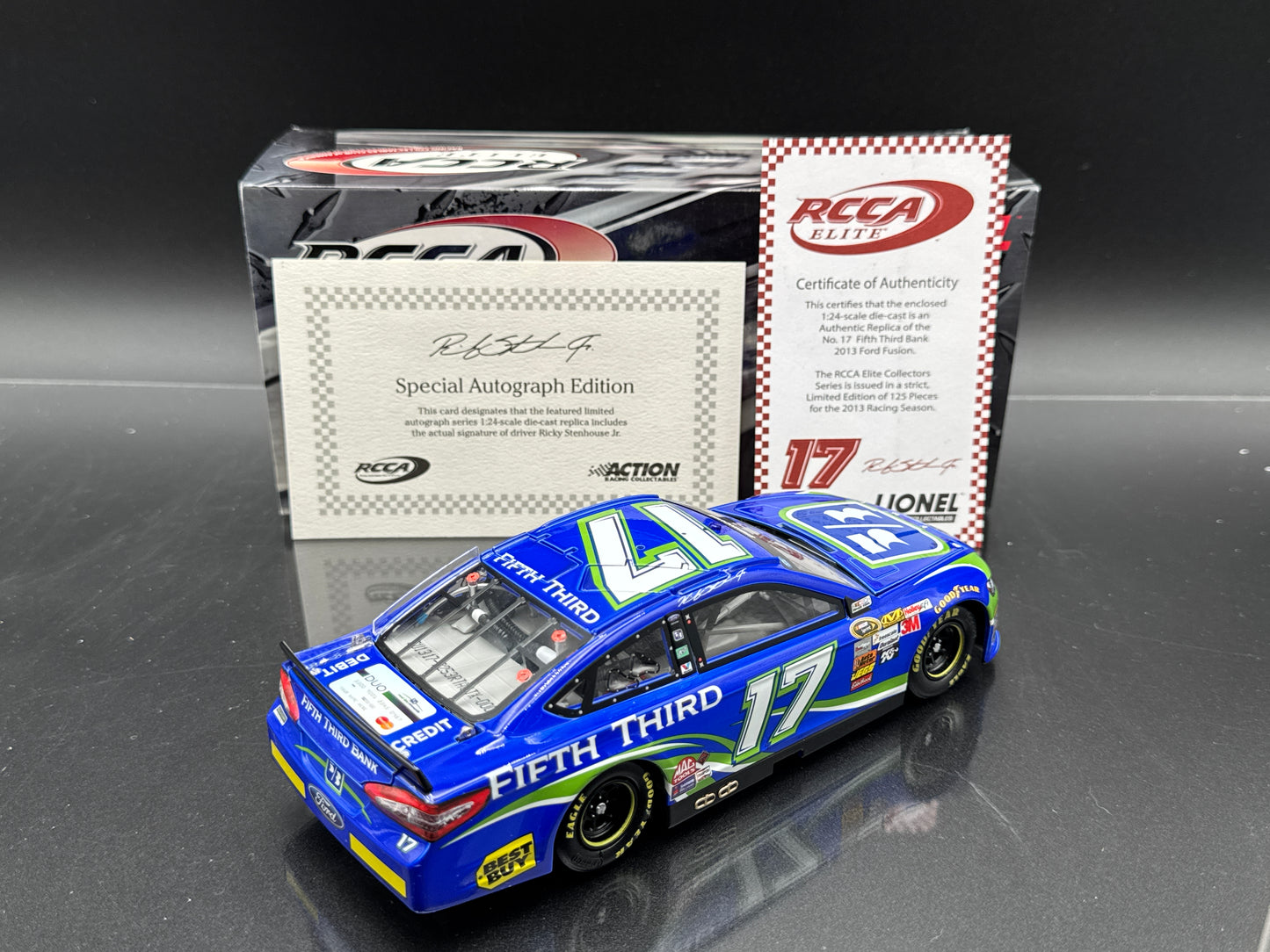 Ricky Stenhouse Jr. #17 Fifth Third 2013 Fusion Autographed Elite