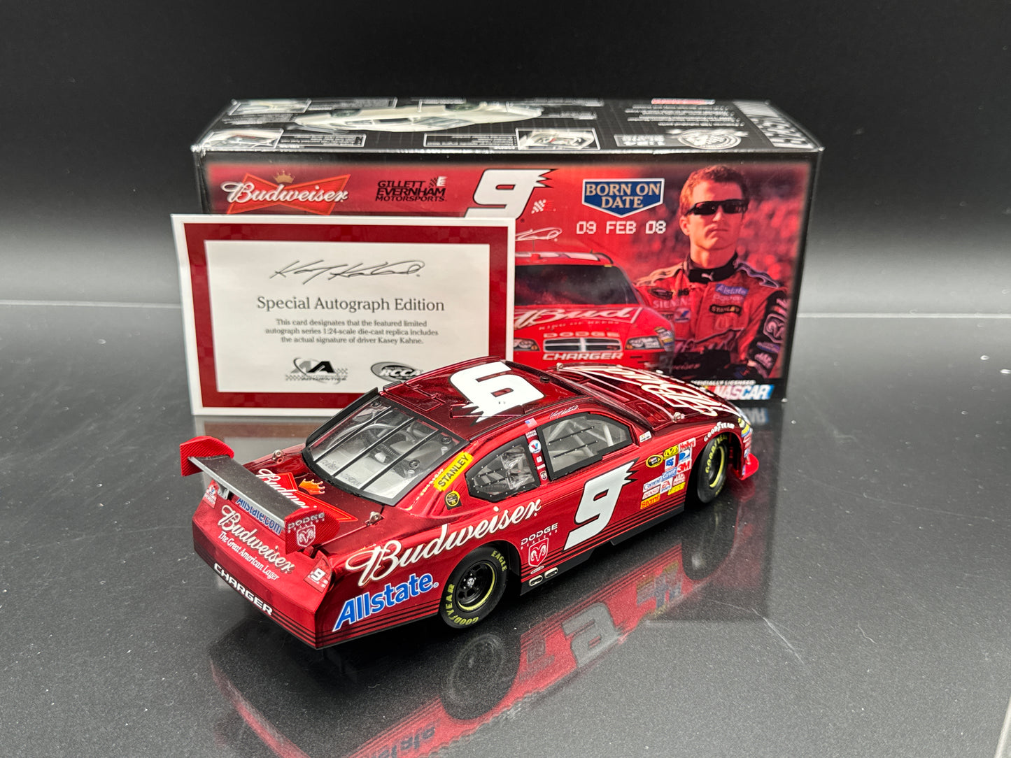 Kasey Kahne #9 Budweiser Announcement 2008 Charger