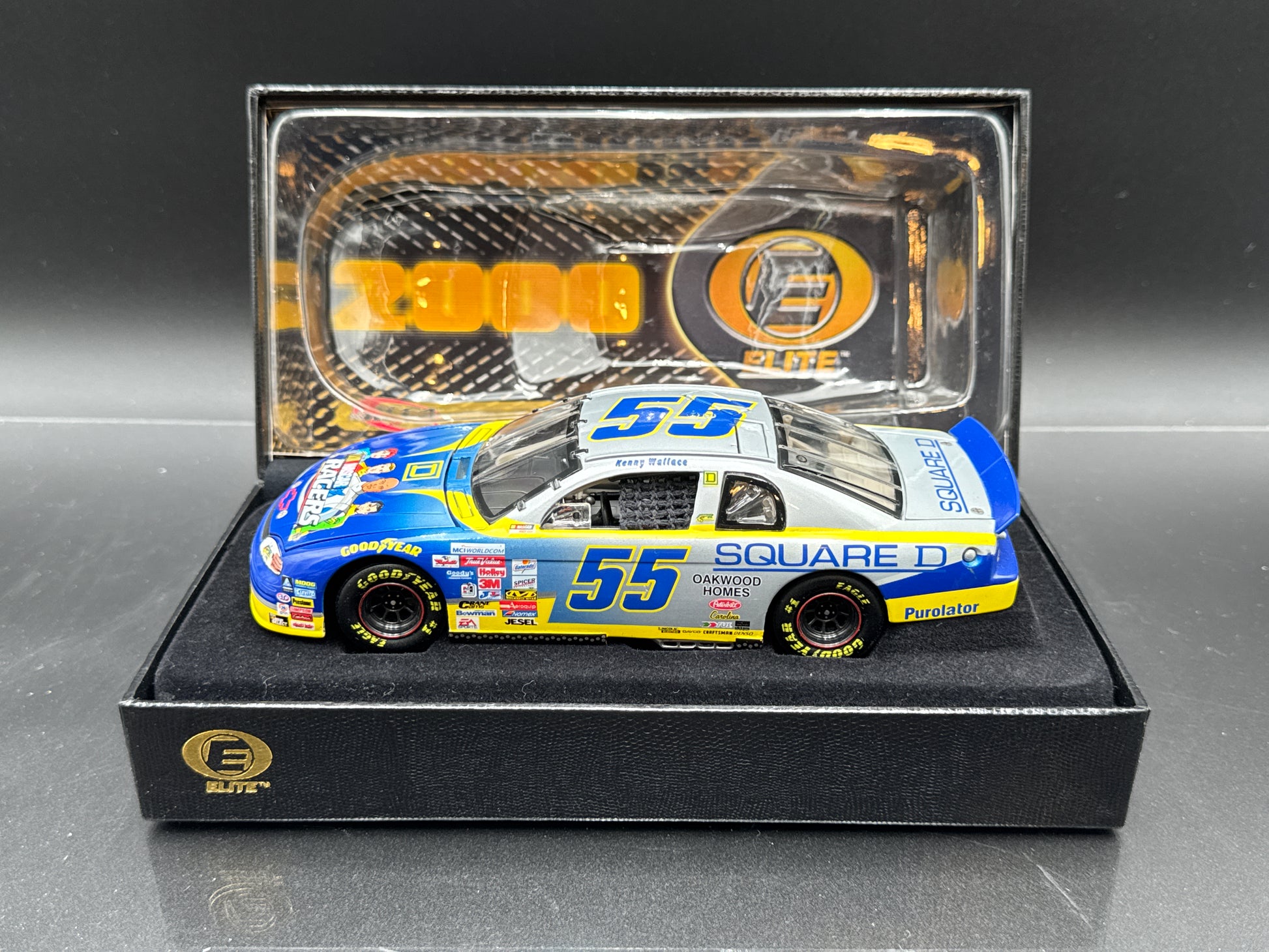 Kenny Wallace #55 Square D/Nascar Racers 1999 Monte Carlo Elite